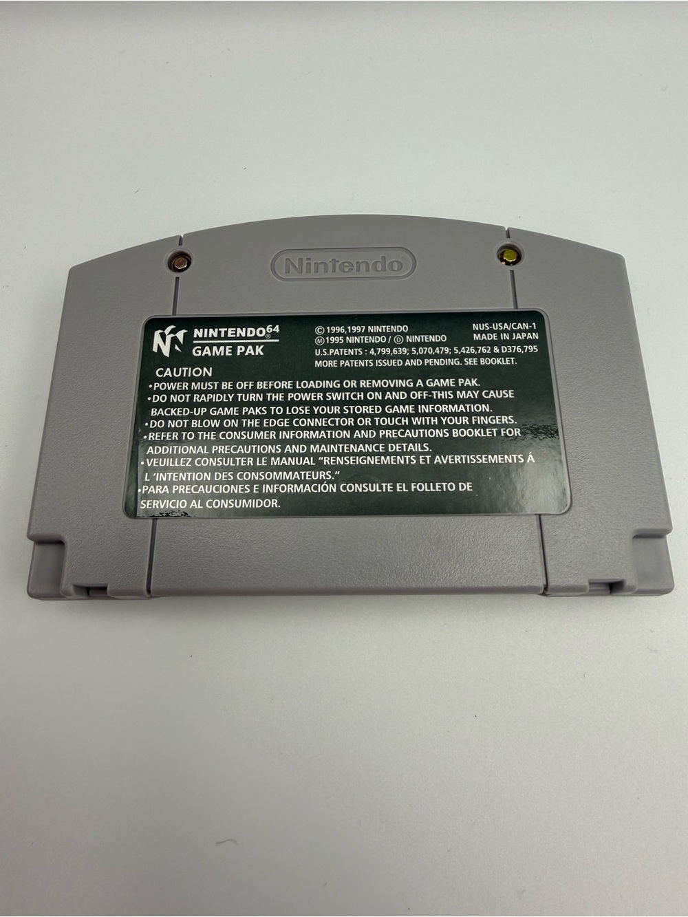 Nintendo Zelda Ocarina of Time N64 Cartridge - Picture 4 of 4